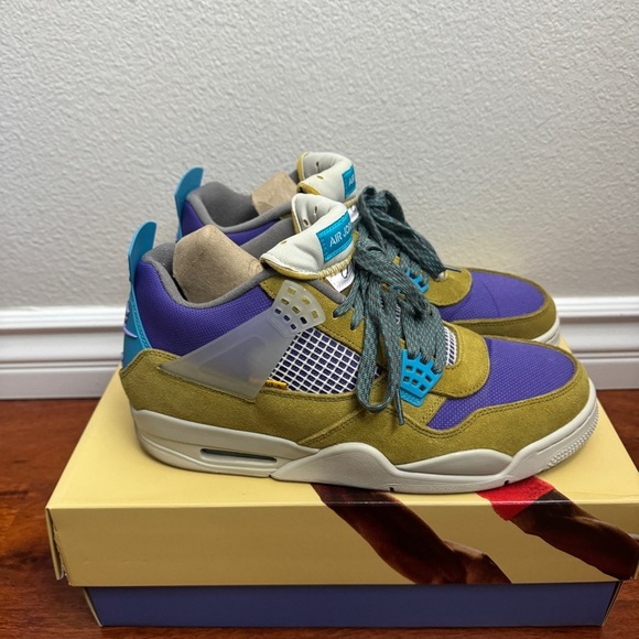 Jordan 4 Retro SP 30th Anniversary Union Desert Moss Size 11 - Picture 3 of 10